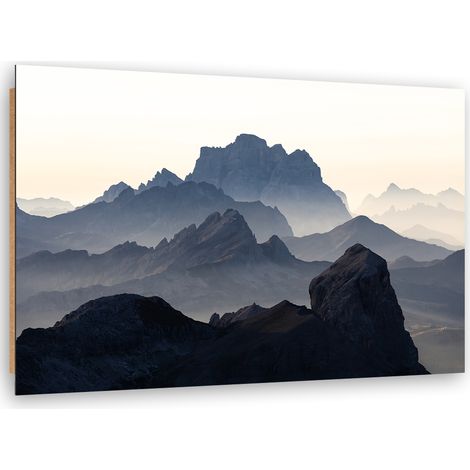 Quadro deco panel, Il paesaggio roccioso delle montagne - 120x80 (1/5)