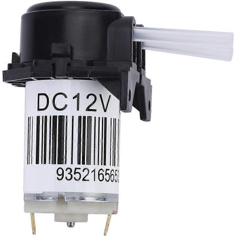 Pompe péristaltique auto-amorçante à angle droit, micro-pompe 12V avec tube silicone pour laboratoire et expériences (1/5)