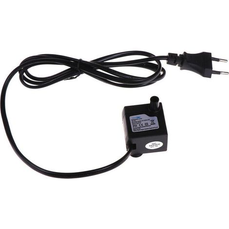 1 Pack AC 220V 3W Petite Pompe Submersible Réglable Pompe Submersible pour Aquarium Fontaine Bassin à Poissons (1/4)