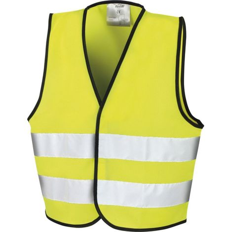 Result giubbotto di sicurezza per bambini Giallo fluorescente 6 anni
