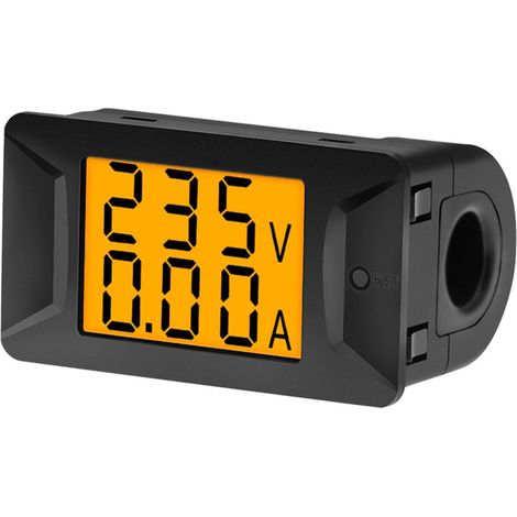 Moniteur de batterie multifonction pour batterie de voiture 12 V/24 V/48 V Affichage numérique LCD Compteur d'énergie solaire (1/5)