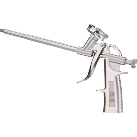 Pistolet à mousse métallique - Pistolet à mousse - Pistolet sans nettoyage - Outils d'étanchéité, pistolet à mousse manuel facile à nettoyer (1/5)