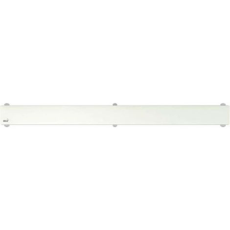 Alca Rejillas - Rejilla para canaleta de ducha lineal 75 cm, cristal/blanco GL1200-750 (1/3)