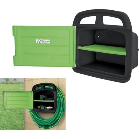 Porta tubo da parete a muro avvolgitubo irrigazione giardino porta accessori
