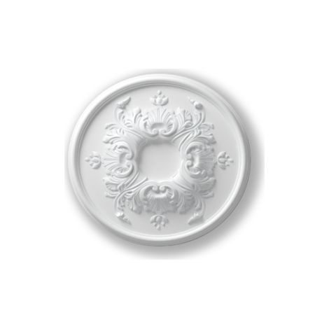 M74 DECOFLAIR Rosace Polyuréthane 400 x 400 x 29 - 1 pièce (1/2)
