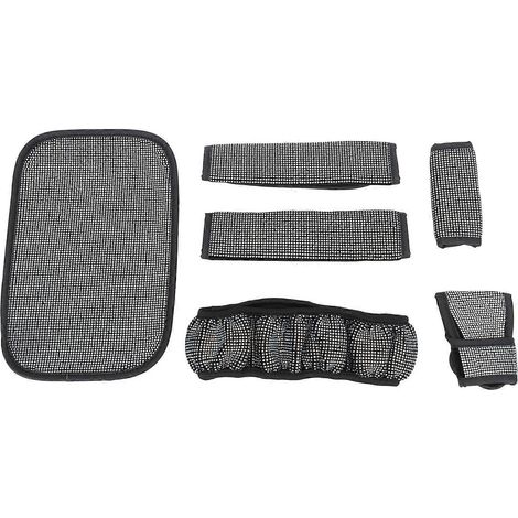 Lenkradbezug-Set mit Strasssteinen, farbecht, 38 cm / 15,0 Zoll (1/5)