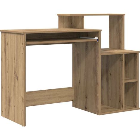 Maison Exclusive - Schreibtisch Artisan-Eiche 120,5 x 44 x 88,5 c