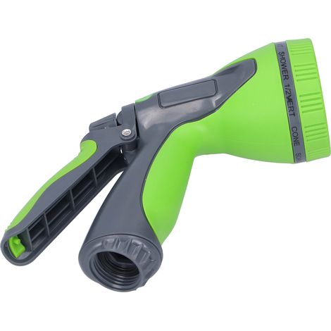 Ensemble de pistolet d'arrosage haute pression avec 10 jets pour l'irrigation et le lavage de voiture. (1/5)