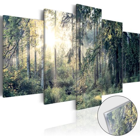 Tableau sur Verre Acrylique "Fairytale Landscape" 50 x 100 cm (1/2)