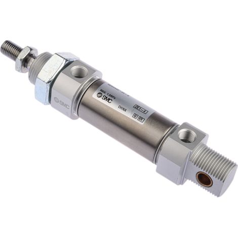 Vérin pneumatique profilé SMC 25 mm CD85 Double effet Action ( Prix pour 1 )