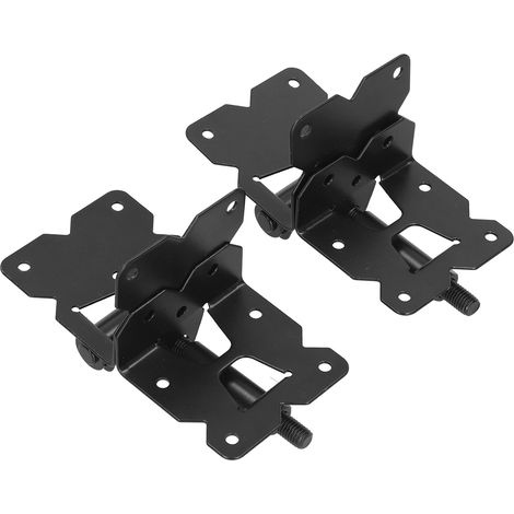 Gartentor-Scharnierbolzen-Set, Kohlenstoffstahl, amerikanischer Stil, Zaunriegel, Außentürbeschläge. (1/5)