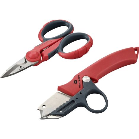 TOOLCRAFT TO-9626415 Set de ciseaux coupe-câbles 139 mm, 170 mm A766733 (1/5)