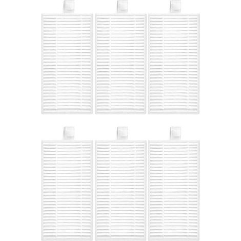 Filtre de HEPA filtre de M2/PLUS/M2S PRO Aspirateur Lavable Filtre Element 6PCS