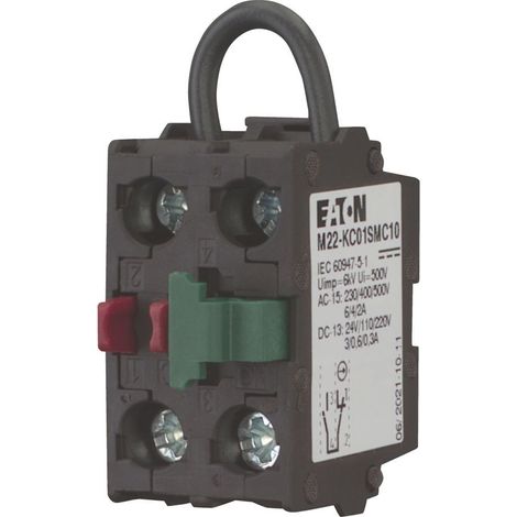 Contatto ausiliario Eaton m22-kc01smc10 funzione sicurezza auto controllo