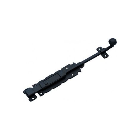 AMIG 200 mm schwarzer geschmiedeter Möbeltürriegel
