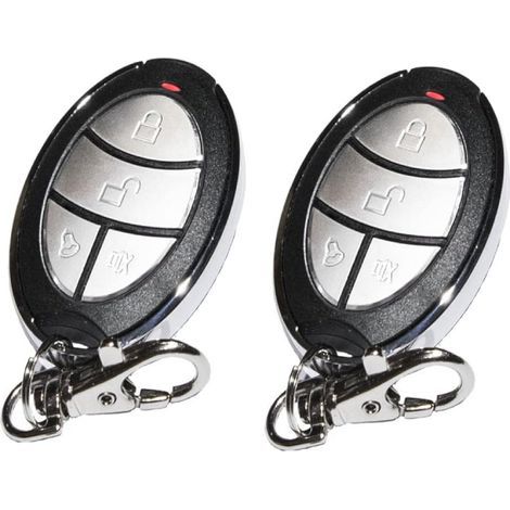 Émetteur portatif compatible D302-868 / D302-868 / D313-868 / D321-868 / D323-868 / Command 131, télécommande clonée, 4 canaux à code fixe 868,3 MHz. Copieur de haute qualité, 1 pièce.-Chrom (1/5)