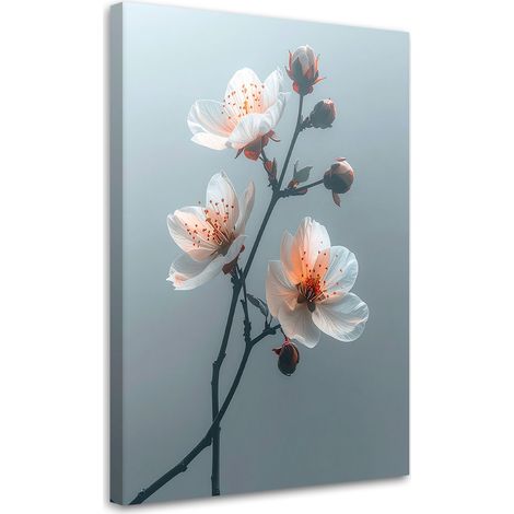 Wandbild Zarte botanische Zweigblumen 20x30 (1/5)