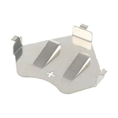 Clip pour pile 1, 2 RS PRO CR2430, raccordement Montage en surface ( Prix pour 1 )