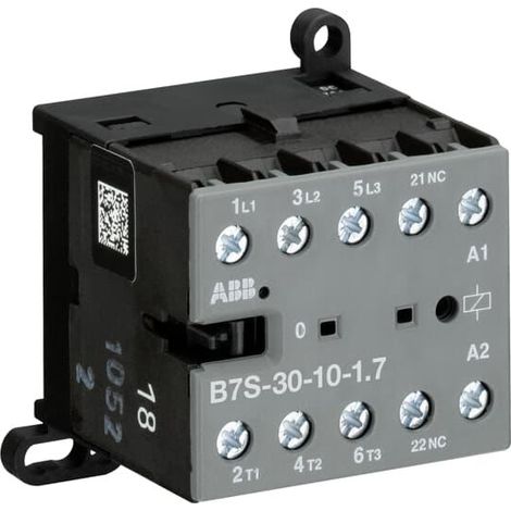 Mini Contateur 5.5kW-3P+1No-24VDC-1.7W pour Automate GJL1313001R7101 ABB 09796