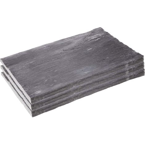 Palis de schiste ton ardoise Lot de 3
