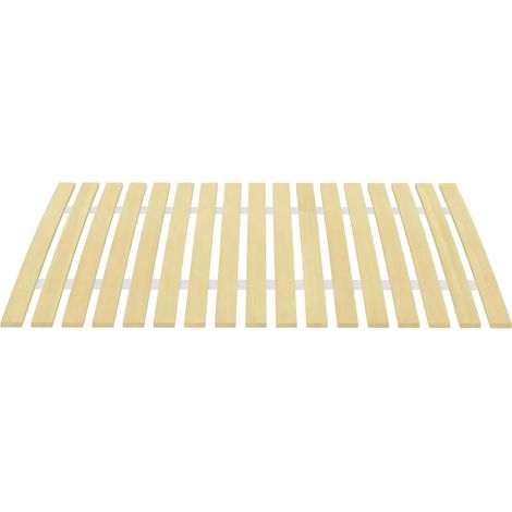 Lit simple  Lit adulte  Latte de rechange pour sommier avec 17 lattes 80 x 200 cm