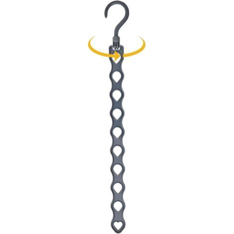Cintres économiseur d'espace Cintres magiques Cintres multiples pour chemises pour placard Cintre pour armoire peu encombrant Cintre pliable Porte-vêtements vertical (1/4)