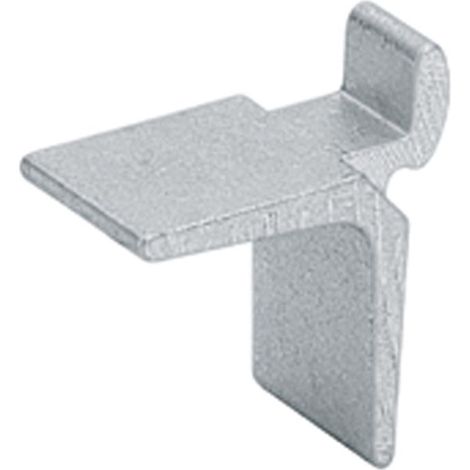 Hettich Bodenträger, Vari 29249, L 18mm, B 10mm, Aluminium blank