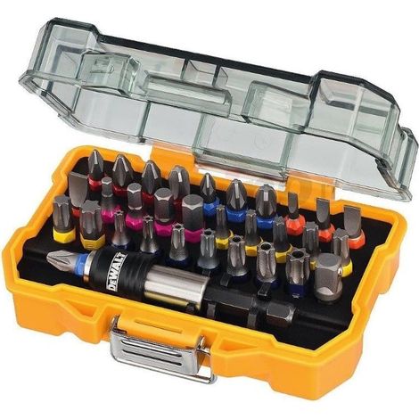 DeWALT DT7969-QZ SET 32 PEZZI INSERTI PER AVVITATORE IN CASSETTA TASCABILE