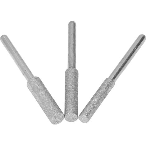 Lot de 30 meules affineuse chaîne scie à ruban 4,0 4,8 5,5 mm abrasif lime meuleuse queue 3 mm accessoire