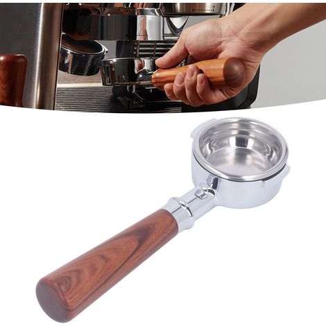 Aibao E61 58-mm-Einschichtfilter für doppelten Espresso, Typ A1, rotes Sandelholz (1/5)
