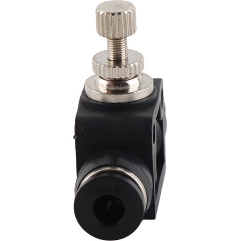 Lot de 5 vannes d'étranglement pneumatiques, accessoires de connexion en PVC résistant à la compression, 4 mm (1/5)