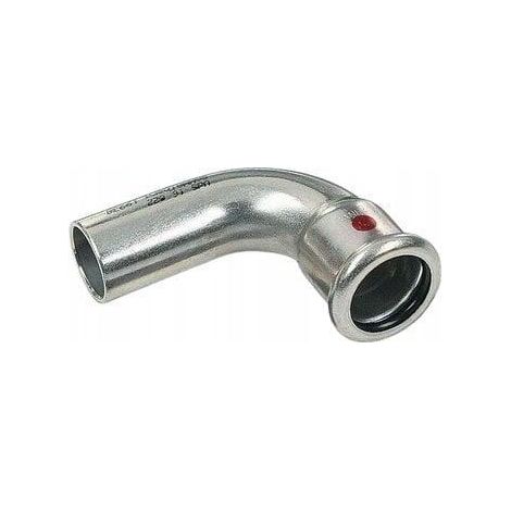 Sanha Coude ovale 90° laiton et chrome 88,9 mm (1/2)