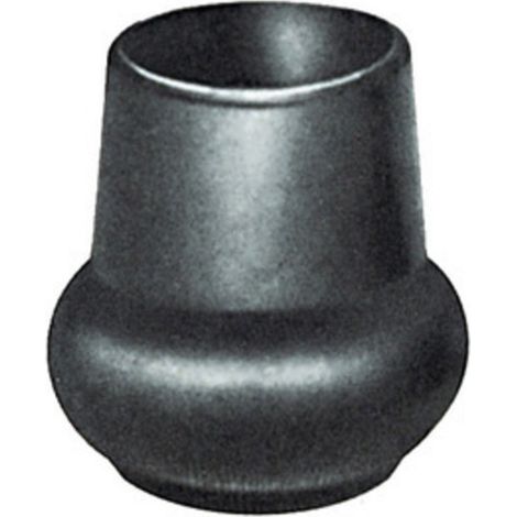 SOTTOPIEDE P/TUBO A PERA NERO 38 MM
