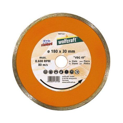wolfcraft Disque diamant à tronçonner « Standard Ceramic »-1651000 (1/4)