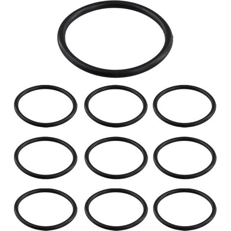 Joint Torique 45mm x 3mm Nitrile Noir Bague Étanchéité 10 Pièces (1/4)