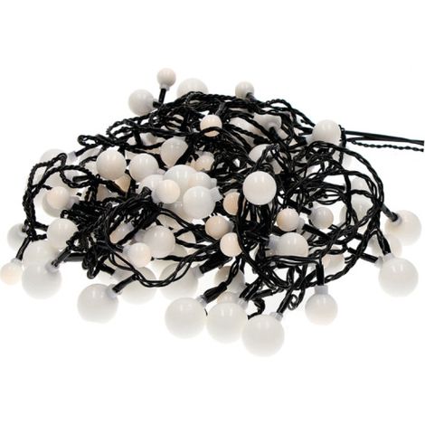 GUIRLANDE EXT 120 LEDS LUMIÈRE CHAUDE 3 TAILLES (1/3)