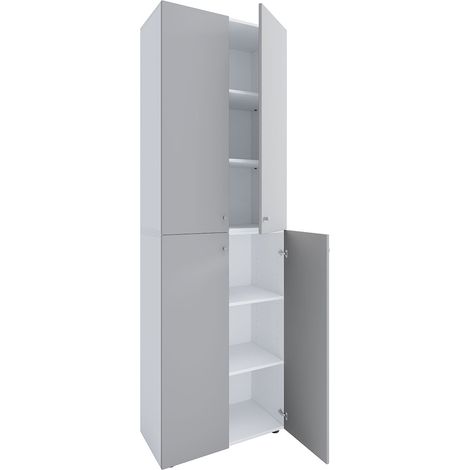 Büroschrank Aktenschrank Lona 6fach (1/3)