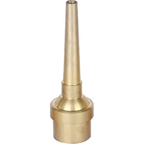 5pcs 1/2 Inch Brass Fountain Nozzle Adjustable Valve Control Jet Straight Fountain Nozzles (1/4)