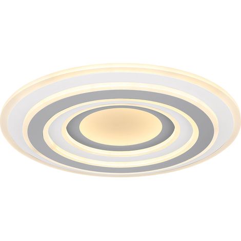 Globo - plafón - Sabatino - blanco - metal - Ø 50cm - LED - (1/4)