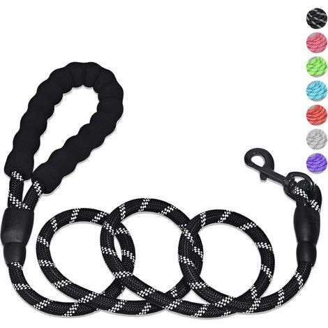 Corde de traction pour chien Rope (Noir)