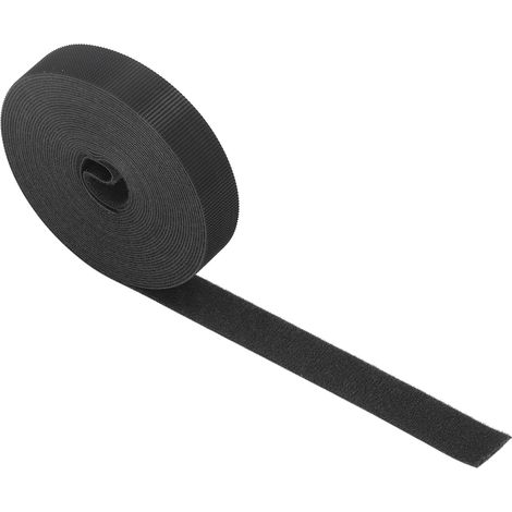 Bandes Velcro Réutilisables Multiusage en Nylon pour Organisation de Câbles 5 mètres / 16,4 pieds (1/5)