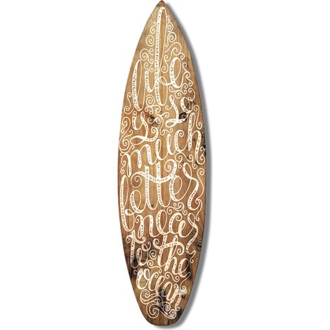 Planche de surf décorative surf lifestyle (1/4)