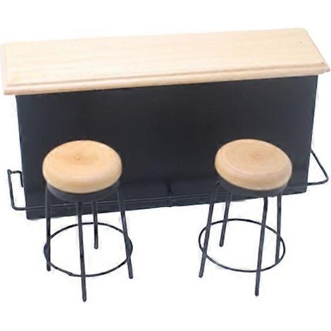 Ensemble de 3 accessoires miniatures colorés pour décors de comptoirs, maisons de poupées, idéal pour la décoration intérieure. (1/5)