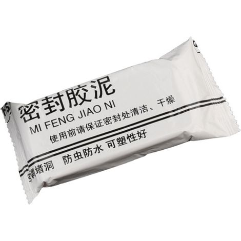 Mastic d'étanchéité blanc White Seal pour réparation de conduits étanches et joints d'évacuation. (1/5)