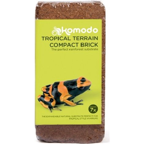 Komodo Tropical Terrain Brick L - Kokosfasersubstrat 8l