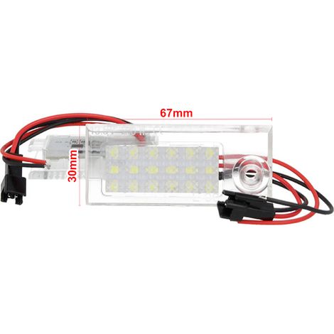 Kit Luci Targa Led Audi A6 C5 4B Sedan 1997-2004 Bianco Canbus No Errore (1/3)