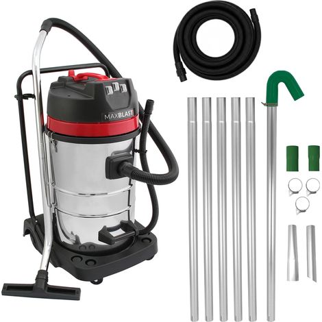80L Wet & Dry Vacuum With Gutter Vacuum Poles & 5m Hose (1/5)
