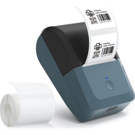 Étiqueteuse Bluetooth thermique – reçus/étiquettes prix, iOS/Android, 1 rouleau, maison/bureau (1/5)