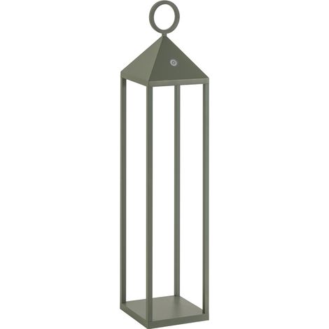 PICNIC Lampada da tavolo portatile LED 2,2W IP54 2700K CRI85 67cm - Verde - Rossini Group - Design in alluminio pressofuso (1/5)