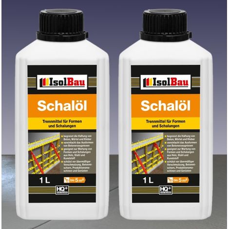 Huile de coffrage IsolBau Schalöl 2L (1/3)